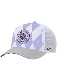 Nike Racing Louisville Printed Trucker Adjustable Hat - White