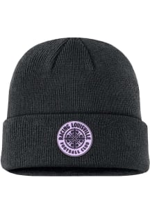 Nike Racing Louisville Black Terra Cuff Mens Knit Hat