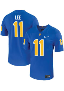 Censere Lee   Pitt Panthers Blue Football Name And Number Football Jersey