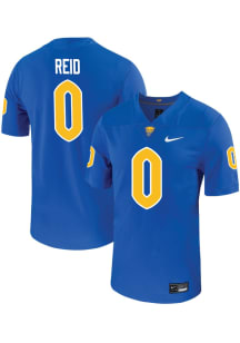 Desmond Reid  Nike Pitt Panthers Blue Football Name And Number Football Jersey