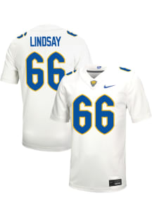 mason lindsay   Pitt Panthers White Football Name And Number Football Jersey