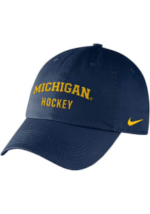 Nike Michigan Wolverines Campus Team Adjustable Hat - Blue