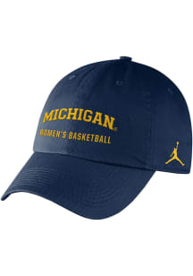 Nike Michigan Wolverines Campus Designed Adjustable Hat - Blue