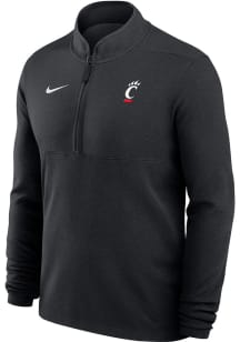 Nike Cincinnati Bearcats Mens Black Victory Long Sleeve Qtr Zip Pullover