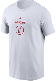 Nike Cincinnati Bearcats White Practice Dri-FIT Short Sleeve T Shirt