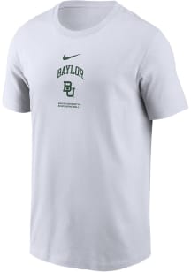 Nike Baylor Bears White Team Short Sleeve T Shirt