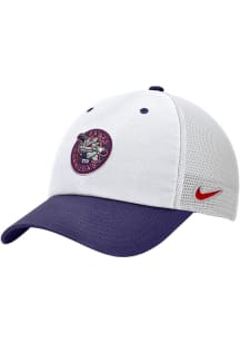 Nike TCU Horned Frogs Club Cap Trucker Adjustable Hat - White