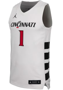 Nike Cincinnati Bearcats White Replica Jersey