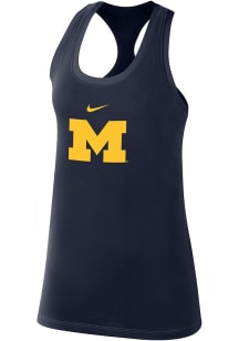 Nike Michigan Wolverines Womens Blue Legend Classic Tank Top