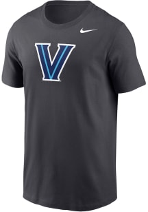 Nike Villanova Wildcats Anthracite Primary Team Logo Legend Short Sleeve T Shirt