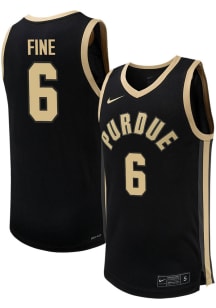 Aaron Fine  Nike Purdue Boilermakers Black NIL Jersey