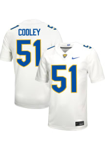 Jiavani Cooley   Pitt Panthers White Football Name And Number Football Jersey