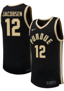 Daniel Jacobsen  Nike Purdue Boilermakers Black NIL Jersey