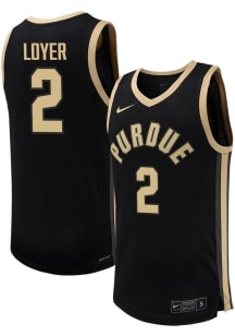 Fletcher Loyer  Nike Purdue Boilermakers Black NIL Jersey