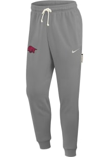 Nike Arkansas Razorbacks Mens Grey 0 Sideline Taper Sweatpants