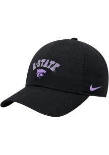 Nike K-State Wildcats CLUB CAP Adjustable Hat - Black