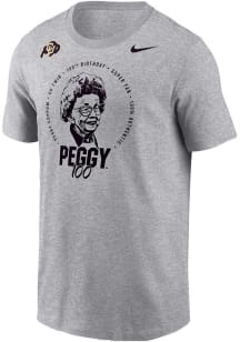 Nike Colorado Buffaloes Ash Peggy Short Sleeve T Shirt