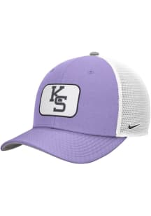 Nike K-State Wildcats Rise Trucker Adjustable Hat - Purple
