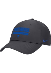 Nike Pitt Panthers Charcoal Youth DRI FIT Rise Structured 5 Panel  Cap Youth Adjustable Hat