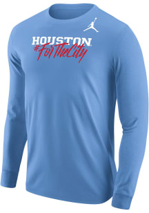 Nike Houston Cougars Light Blue For The City Long Sleeve T Shirt