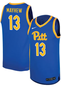 Benjamin Mayhew  Nike Pitt Panthers Blue Replica Name And Number Jersey