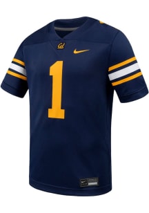 Nike Cal Golden Bears Navy Blue Football Replica Football Jersey