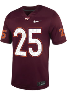 Nike Virginia Tech Hokies Maroon Football Replica Football Jersey
