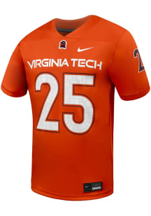 Nike Virginia Tech Hokies Orange Football Replica Football Jersey