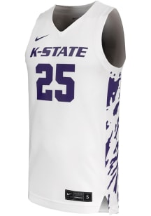 Nike K-State Wildcats White Replica Jersey