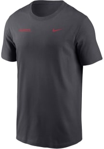 Nike Iowa State Cyclones Charcoal Vintage Wordmark Legend Short Sleeve T Shirt