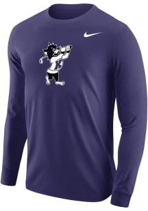 Nike K-State Wildcats Purple Varsity Willie Golf Long Sleeve T Shirt