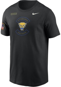Nike Pitt Panthers Black Military Appreciation DriFIT Short Sleeve T Shirt