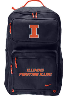 Nike Illinois Fighting Illini Navy Blue Utility Speed Backpack