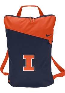 Nike Illinois Fighting Illini Navy Blue Utility Gym Bag
