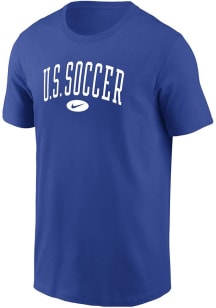 Nike USWNT Blue Core Cotton Short Sleeve T Shirt