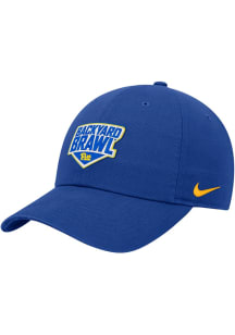 Nike Pitt Panthers Backyard Brawl Club Cap Adjustable Hat - Blue