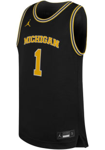 Nike Michigan Wolverines Youth Alt Blue Basketball Jersey