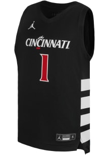Nike Cincinnati Bearcats Youth Replica Black Basketball Jersey