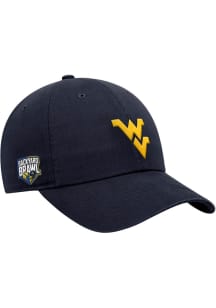 Nike West Virginia Mountaineers Backyard Brawl SP Club Cap Adjustable Hat - Navy Blue