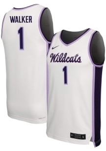 Zyanna Walker  Nike K-State Wildcats White Home Jersey