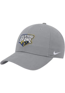 Nike Pitt Panthers Backyard Brawl Dueling Club Cap Adjustable Hat - Grey