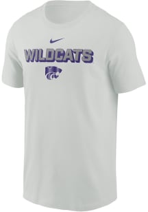 Nike K-State Wildcats Grey Flat Name Mascot Legend Short Sleeve T Shirt