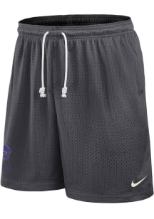 Nike K-State Wildcats Mens Charcoal Primary Team Logo Player Shorts