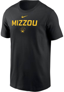 Nike Missouri Tigers Black Slogan Dri-FIT Short Sleeve T Shirt