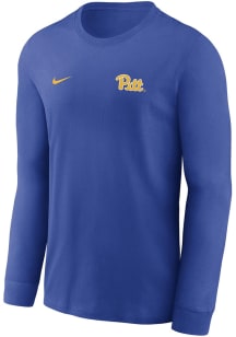 Nike Pitt Panthers Blue Primary Team Logo Legend Long Sleeve T-Shirt