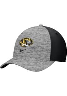 Nike Missouri Tigers Mens Grey Rise Swooshflex Flex Hat