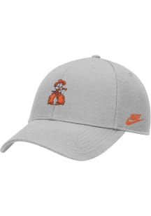 Nike Oklahoma State Cowboys Ripstop Structured Club Cap Adjustable Hat - Grey