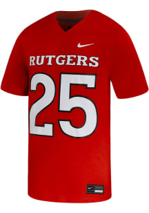 Nike Rutgers Scarlet Knights Red Football Nike Game Football Jersey