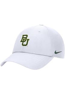 Nike Baylor Bears Club Cap Ripstop Adjustable Hat - White
