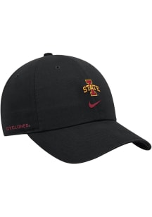 Nike Iowa State Cyclones Club Cap Adjustable Hat - Black